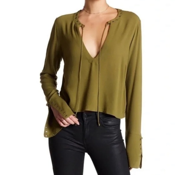 Free People Jump to the Beat blouse size XS - Picture 1 of 9